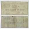 Image 2 : M.Clement & Son. 1862. Pair of Obsolete Notes.