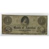 Image 1 : Bank of America. 1862. Obsolete Note.