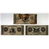 Image 1 : J.Winn & Co.(New York). 1862. Trio of Obsolete Notes.
