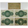Image 2 : M.B.Forman and the City of Jersey City. 1862. Quintet of Obsolete Notes.