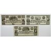 Image 1 : Delaware Bridge Co. 18xx. Trio of Obsolete Notes.