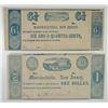 Image 1 : Marshallville, New Jersey. W.A.Williams & W.A.Warren. 1841. Pair of Obsolete Scrip Notes..