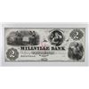 Image 1 : Millville Bank. 1857 Proof Obsolete Banknote.