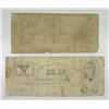 Image 2 : New Brooklin Glass Works, 1850-60's Obsolete Banknote Pair.