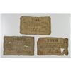 Image 1 : Old Fountain Co. 1814-1815 Obsolete Scrip Note Trio.