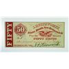 Image 1 : State Bank, New Brunswick, I.D.Titsworth, 1862 High Grade Serial #1, Obsolete Scrip Note.