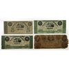 Image 1 : City of Newark. 1863. Quartet of Obsolete Notes.