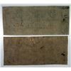 Image 2 : Mechanics Bank. 1845 Obsolete Note Pair