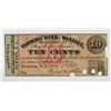 Image 1 : Farmers' Bank of Wantage, Ward & Allen (Anderson House), 1862 Obsolete Scrip Note.