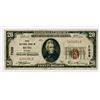Image 1 : Reno, NV. First National Bank of Reno. $20 1929 T-1 CH#7038 National Banknote.