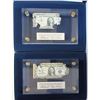 Image 2 : Salvaged Banknotes from S.S. Andrea Dorea. U.S. Silver Certificate Pair,  $1, Series of 1935 D and U