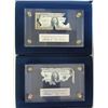 Image 2 : Salvaged Banknotes from S.S. Andrea Dorea. U.S. Silver Certificate Pair,  $1, Series of 1935 E and G