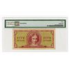 Image 2 : Military Payment Certificate, Series 541, $5 First Printing (1958-61).