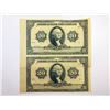 Image 1 : American Bank Note Co., 1920 (ca.1960-70) Advertising "Specimen Bank Note" Pair.