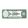 Image 2 : American Bank Note, 1929 (1980's) Specimen "TYVEK" Sample Notes with U.S. Treasury seals used on U.S