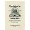 Image 1 : Poor's Manual of the Railroads of the United States, 1910 Specimen Advertising Page by ABNC.