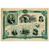 Image 1 : Baldwin & Gleason Co. Engravers Printers on Celluloid, ca.1880-90's Advertising Stock Certificate.