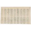 Image 2 : Fairman, Draper, Underwood & Company Proof Sheet of Obsolete Banknote Counterfoils ca. 1820-30's.