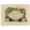 Image 1 : Massachusetts Charitable Society, 1805 Invitation to Meeting Certificate.