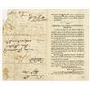 Image 1 : Letter from 1832 by Railroad Pioneer Francis Fortune.