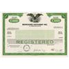 Image 1 : Berkshire Hathaway Inc. 1973 (1988) Specimen Registered Bond with Warren Buffet Facsimile Signature.