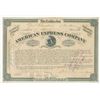 Image 1 : American Express Co., 1873 Stock Certificate Signed by William Fargo as President.