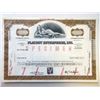 Image 1 : Playboy Enterprises, Inc., 1972 Specimen Stock Certificate.