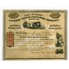Image 1 : Atwater Caloric Water Elevator Co. of Chicago, 1866 Stock certificate.