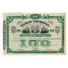 Image 1 : Banco Nacional, 1877 Specimen Stock Certificate.