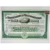 Image 1 : North American Transportation and Trading Co., 1900 Stock Certificate.