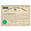 Image 1 : Lower California Company, 1868, 7% Bond Signed by Richard Schell as President