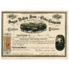 Image 1 : Sugar Valley Iron and Ochre Co. on the Juniata River, 1865 Stock Certificate