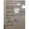 Image 2 : Rare August 1980 Signed Letter Gerald R Ford Recommendation Letter