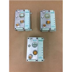 (3) Siemens 6ES7 194-4AD00-0AA0 Connecting Module & 6ES7 154-2AA01-0AB0 Simatic ET 200pro