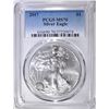 Image 1 : 2017 AMERICAN SILVER EAGLE, PCGS MS-70
