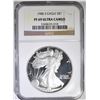 Image 1 : 1986-S AMERICAN SILVER EAGLE NGC PF-69 ULTRA CAMEO
