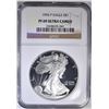 Image 1 : 1993-P AMERICAN SILVER EAGLE NGC PF-69 ULTRA CAMEO