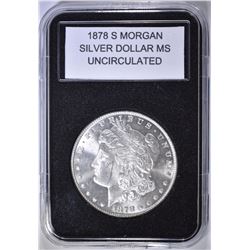 1878-S MORGAN DOLLAR  UNC