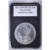 Image 1 : 1891 UNC MORGAN DOLLAR