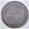 Image 2 : 1836 REED EDGE HALF DOLLAR  XF