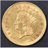 Image 1 : 1857 $1 GOLD INDIAN PRINCESS  CH UNC