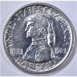 1921 MISSOURI COMMEM HALF DOLLAR BU