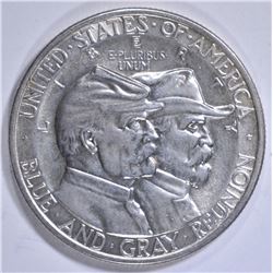 1936 GETTYSBURG COMMEM HALF DOLLAR  BU