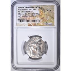 336-323 BC TETRADRACHM KINGDOM OF MACEDON
