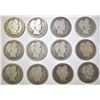 Image 1 : LOT OF 12 BARBER QUARTERS