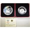 Image 1 : 2 SILVER PROOF CANADIAN COINS: