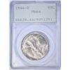 Image 1 : 1946-D WALKING LIBERTY HALF DOLLAR  PCGS  MS-64