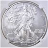Image 2 : 2008-W AMERICAN SILVER EAGLE, NGC MS-70