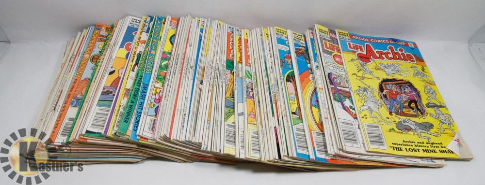 BOX OF OLD ARCHIE COMICS