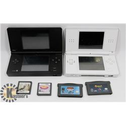2 NINTENDO DS LITE AND I PLUS GAMES